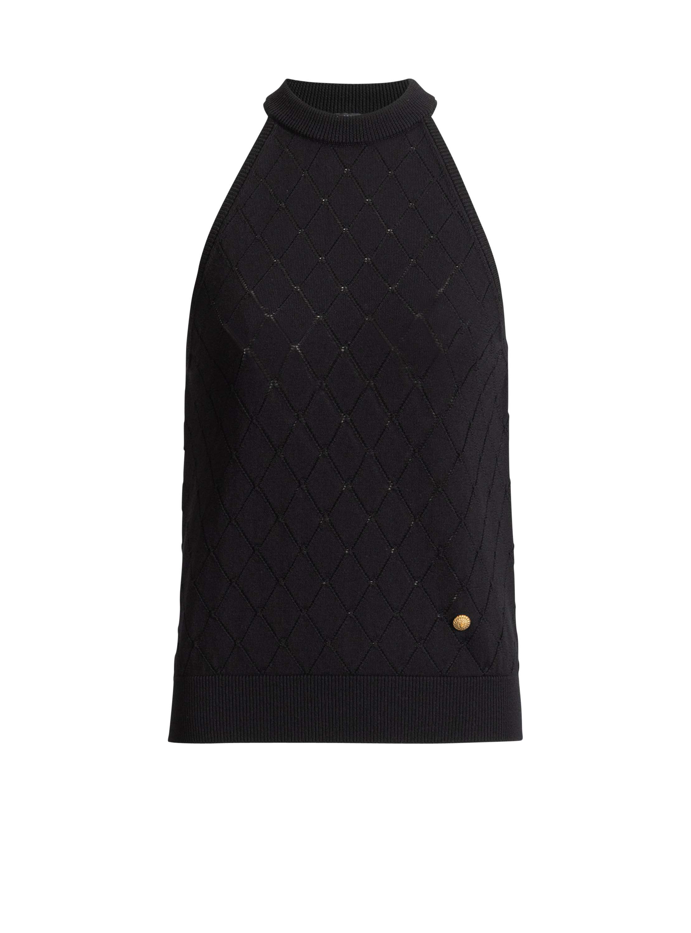 Balmain Sleeveless knit top | Thumbnail 7 Balmain Sleeveless knit top | Thumbnail 7