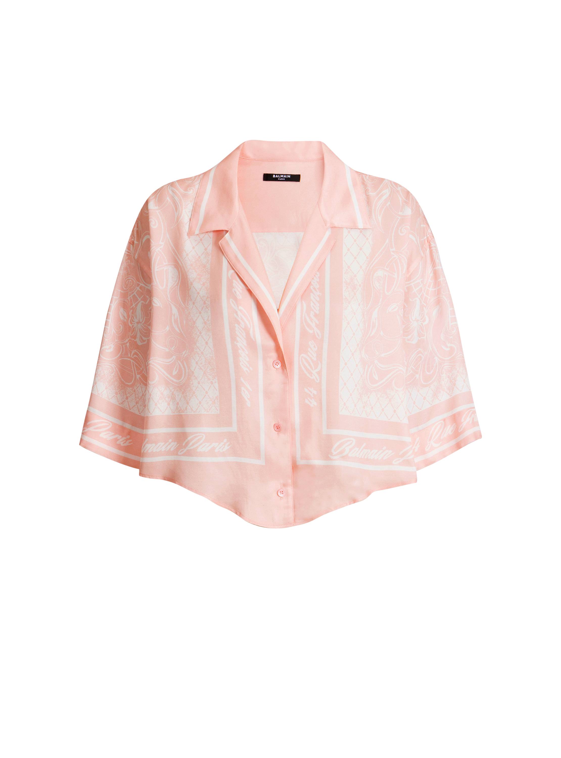 Balmain Printed Foulard pyjama shirt | Thumbnail 7