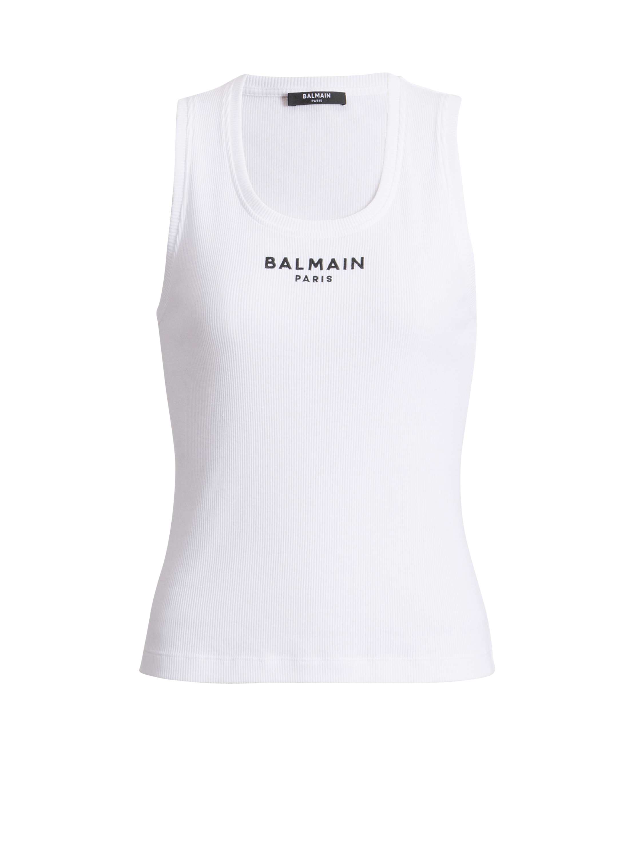Balmain Paris embroidered vest top | Thumbnail 7 Balmain Paris embroidered vest top | Thumbnail 7