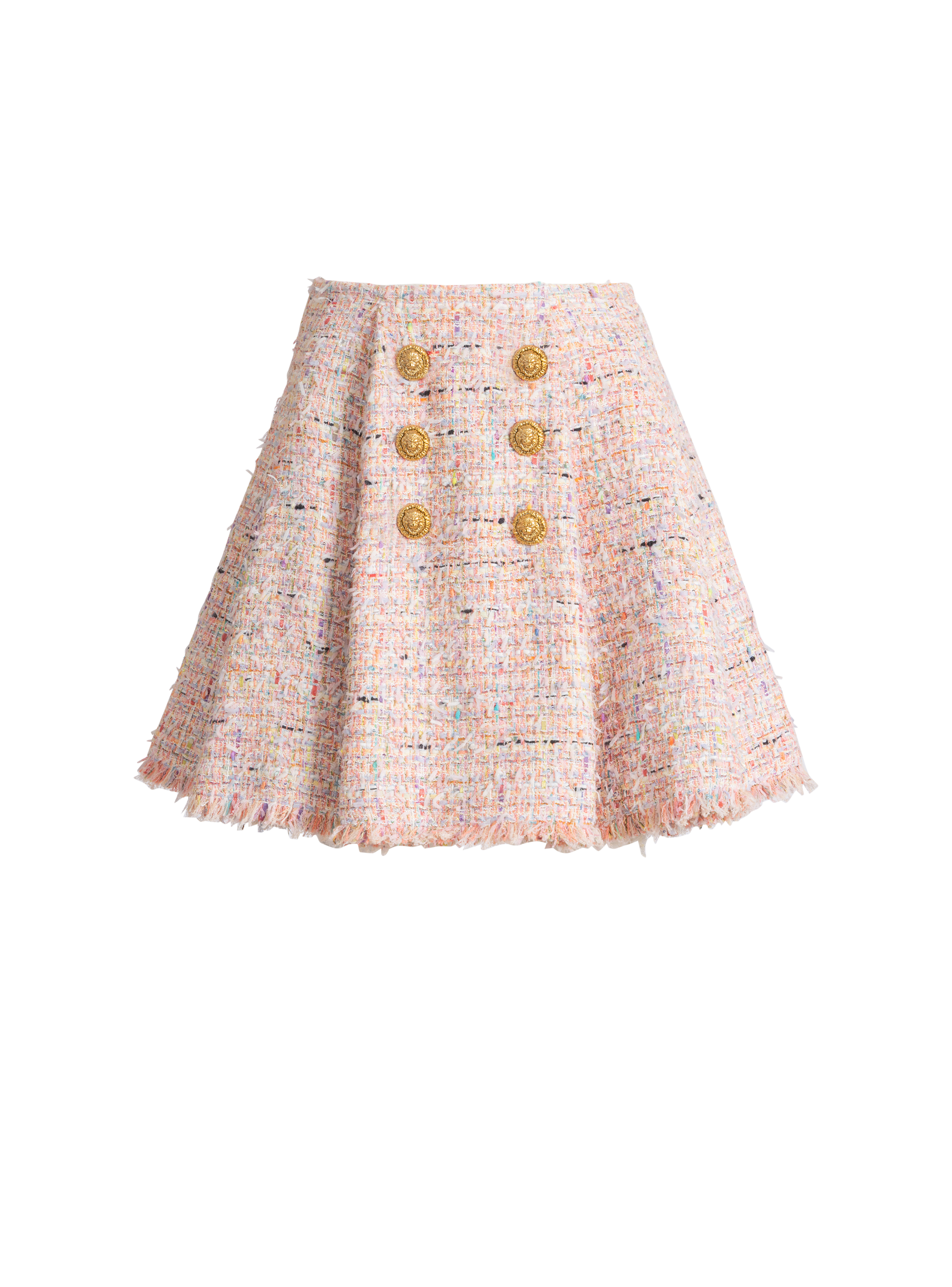 Balmain Donna Rosa - Gonna Skater In Tweed