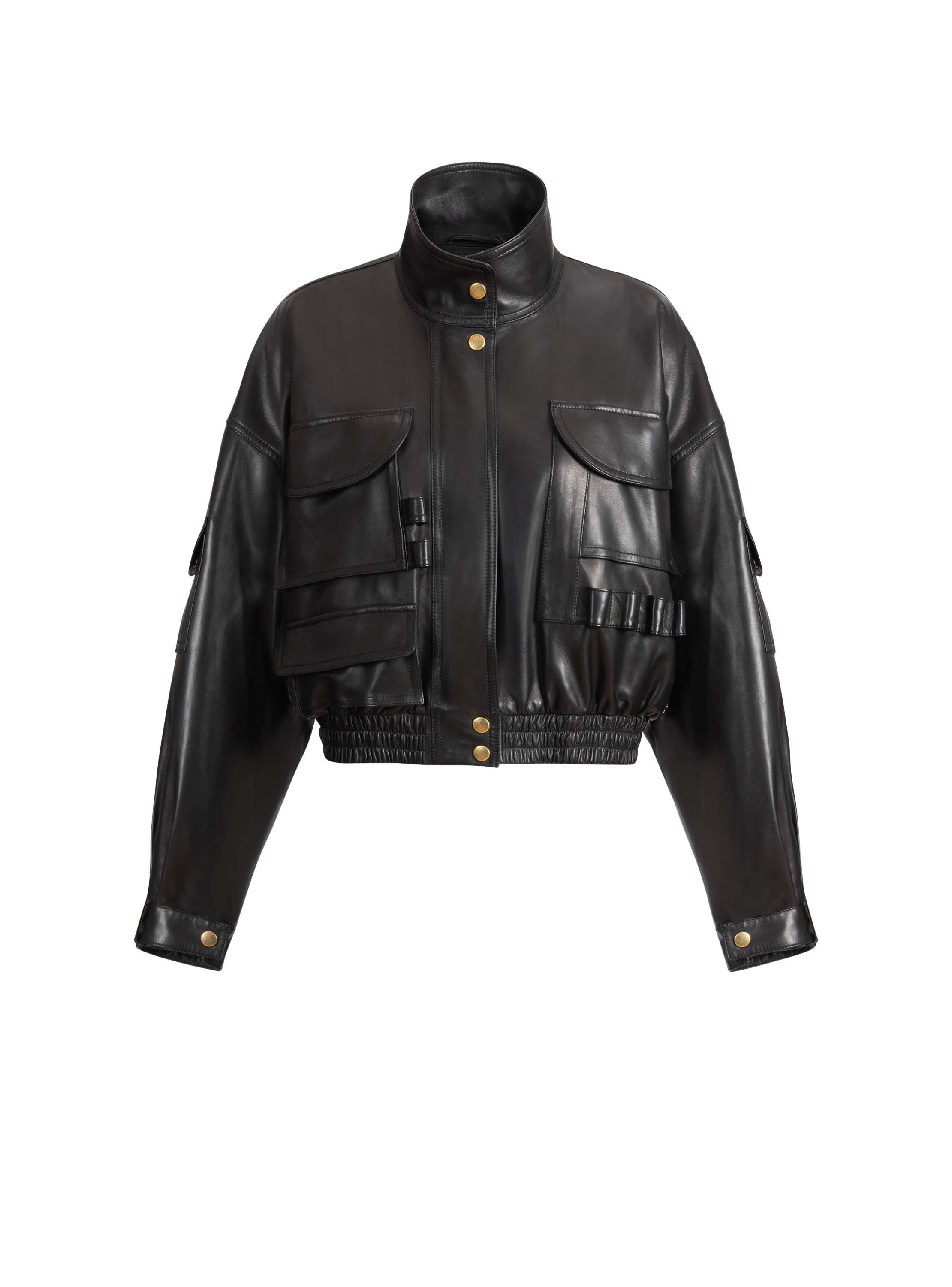 Balmain Lambskin bomber jacket