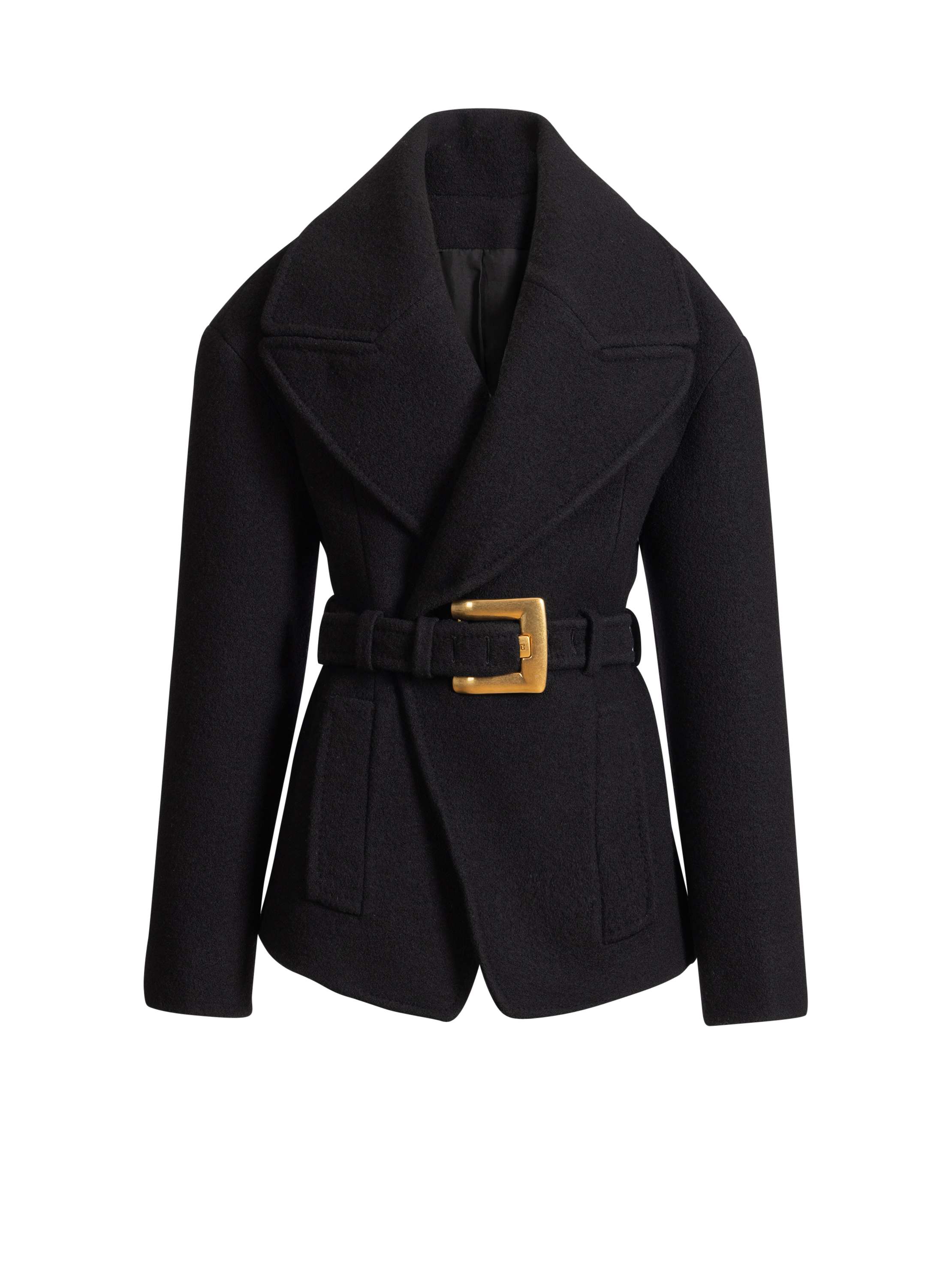 Balmain Belted wool pea coat | Thumbnail 6 Balmain Belted wool pea coat | Thumbnail 6