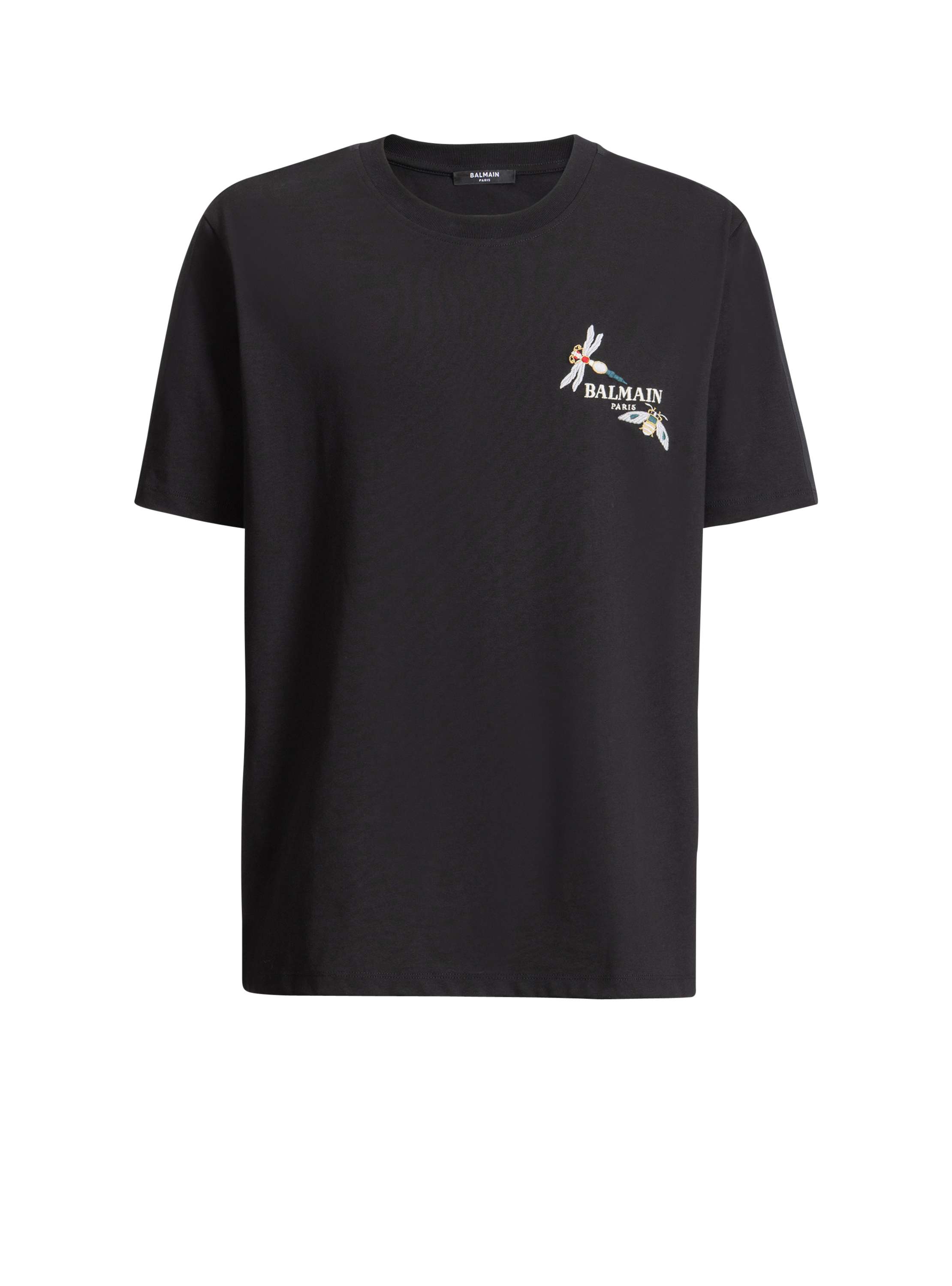 Balmain Embroidered  Insect T-shirt