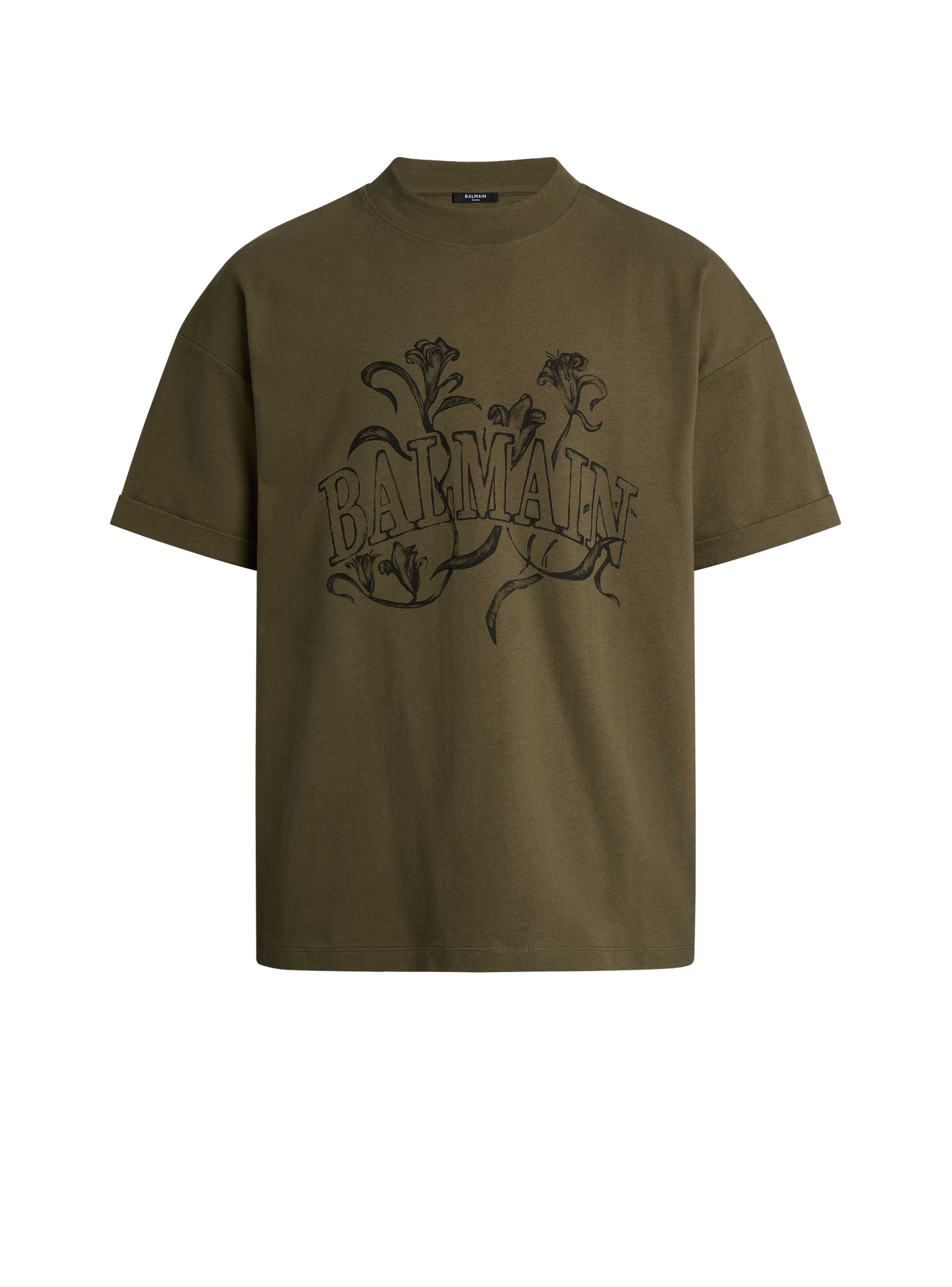 Balmain Printed  Bloom T-shirt