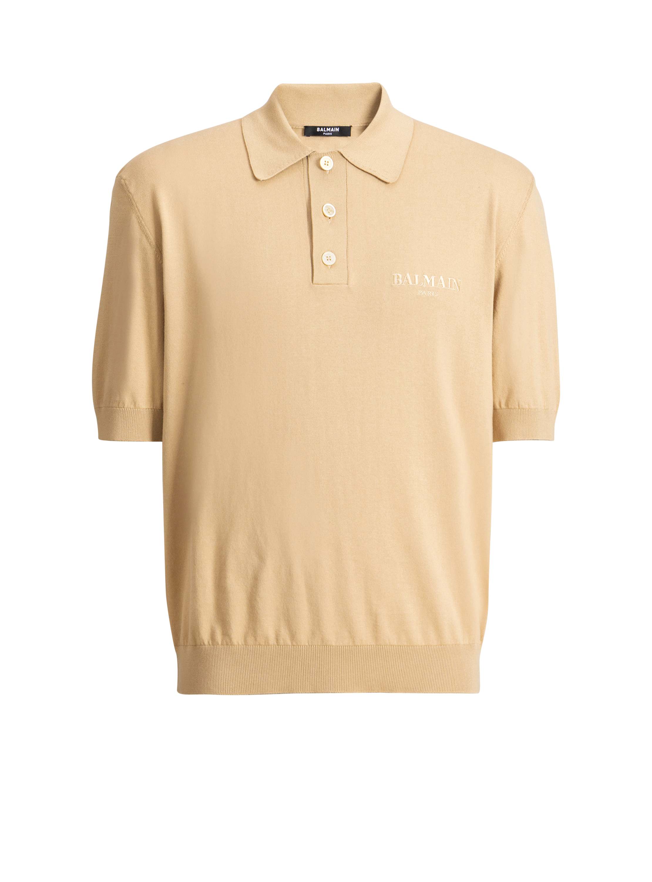 Balmain Embroidered  Vintage polo