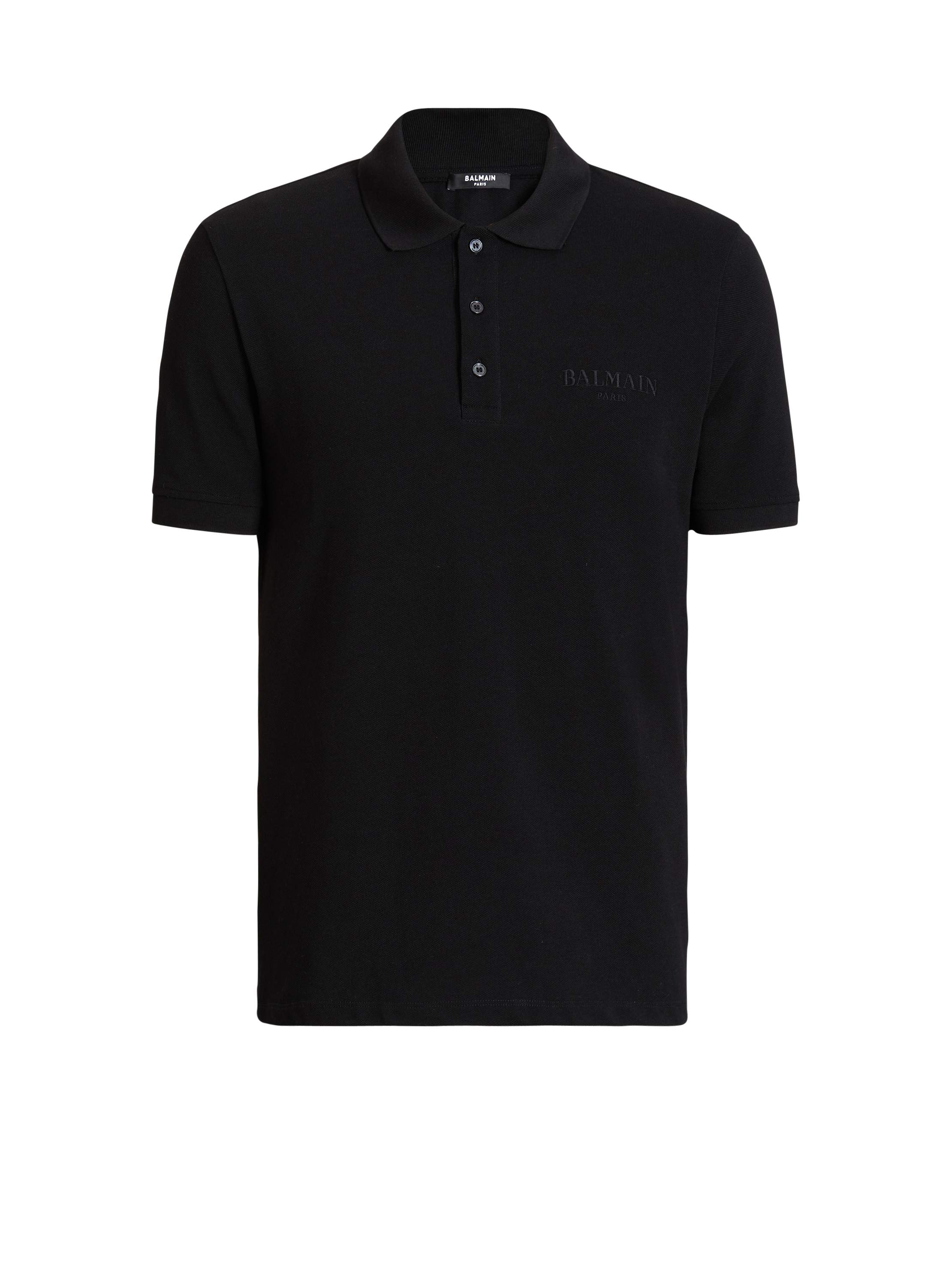 Balmain Embroidered  Vintage polo