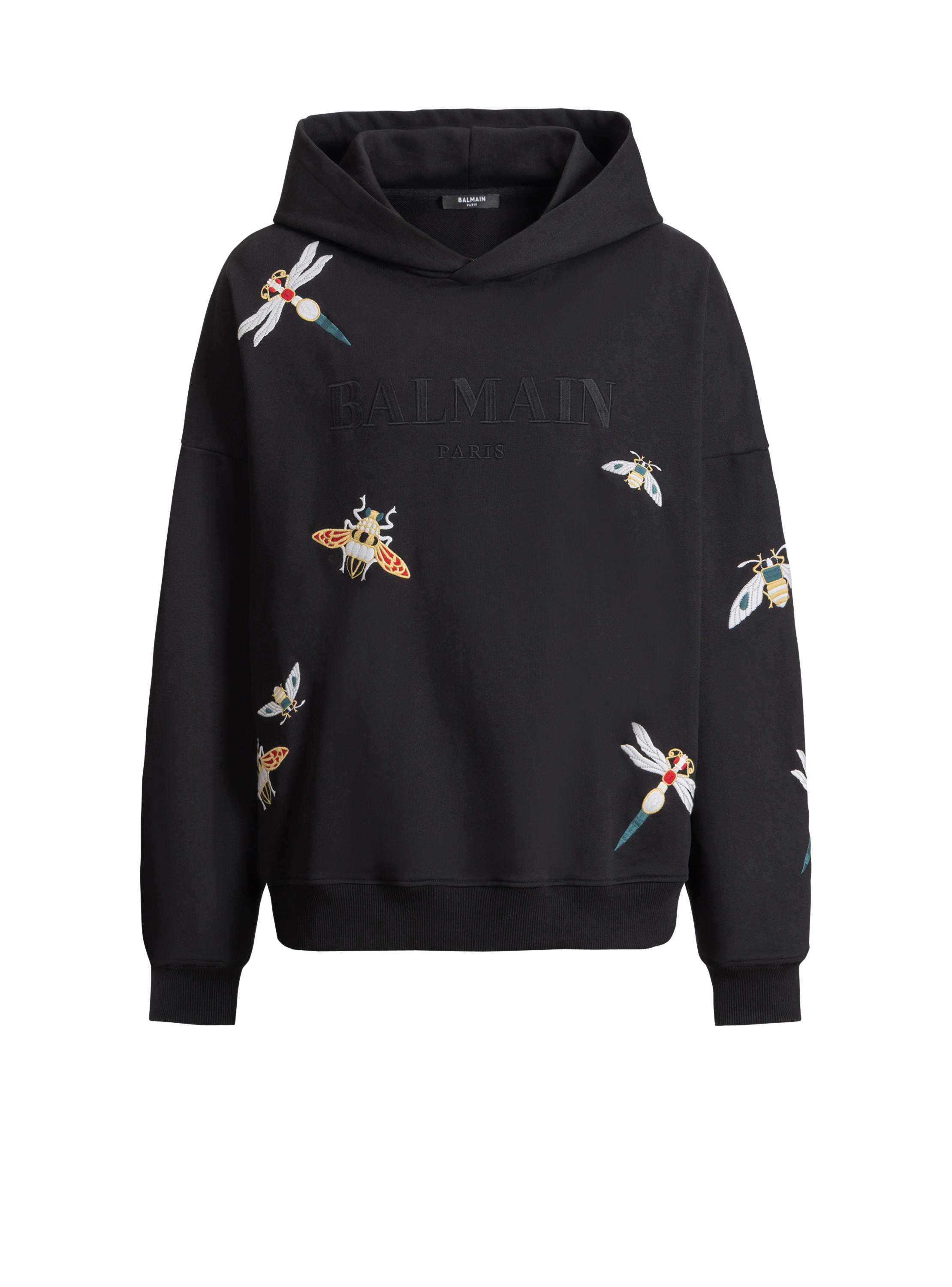 Balmain Embroidered  Insect hoodie