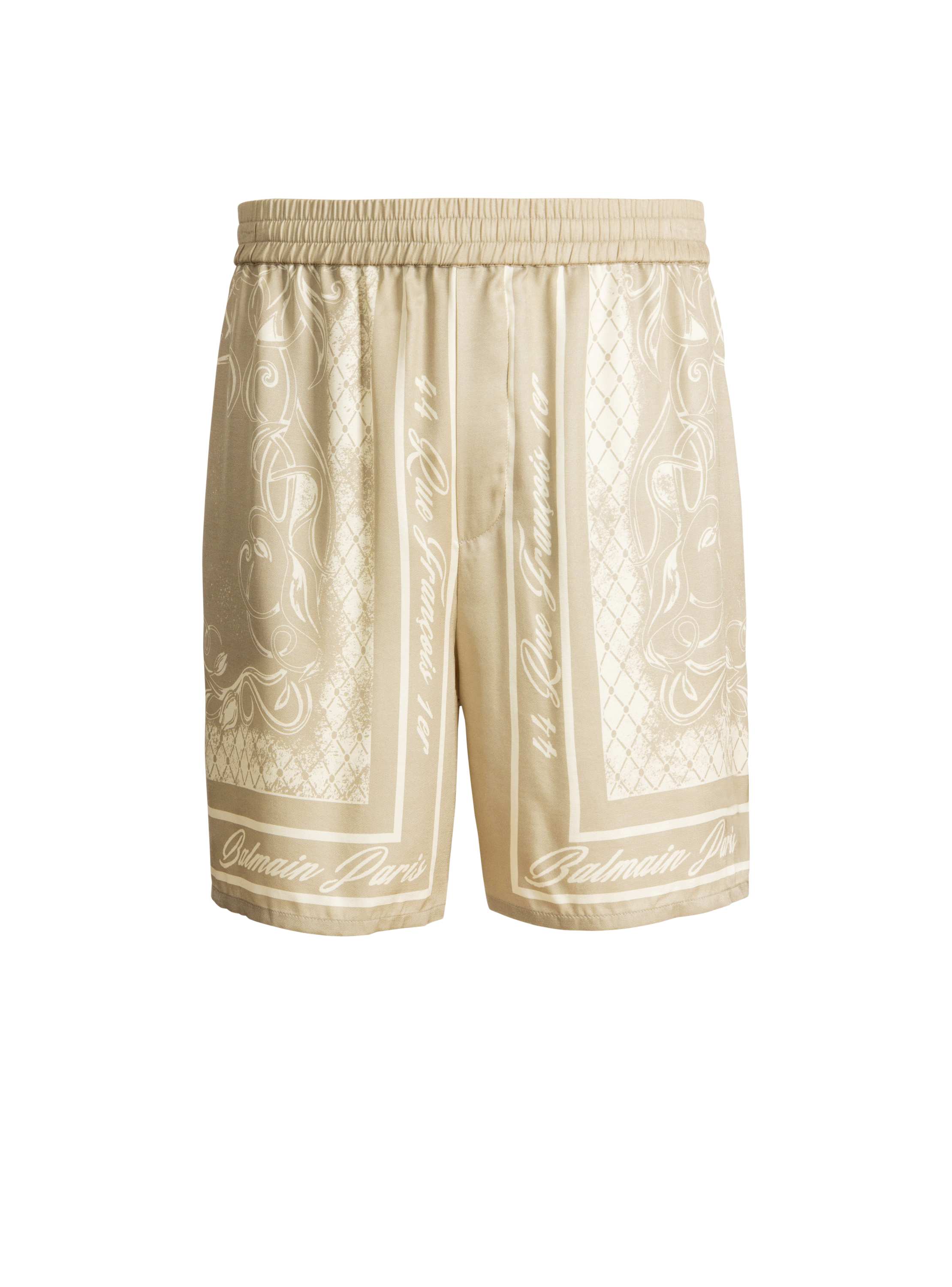 Balmain Printed Foulard pyjama shorts