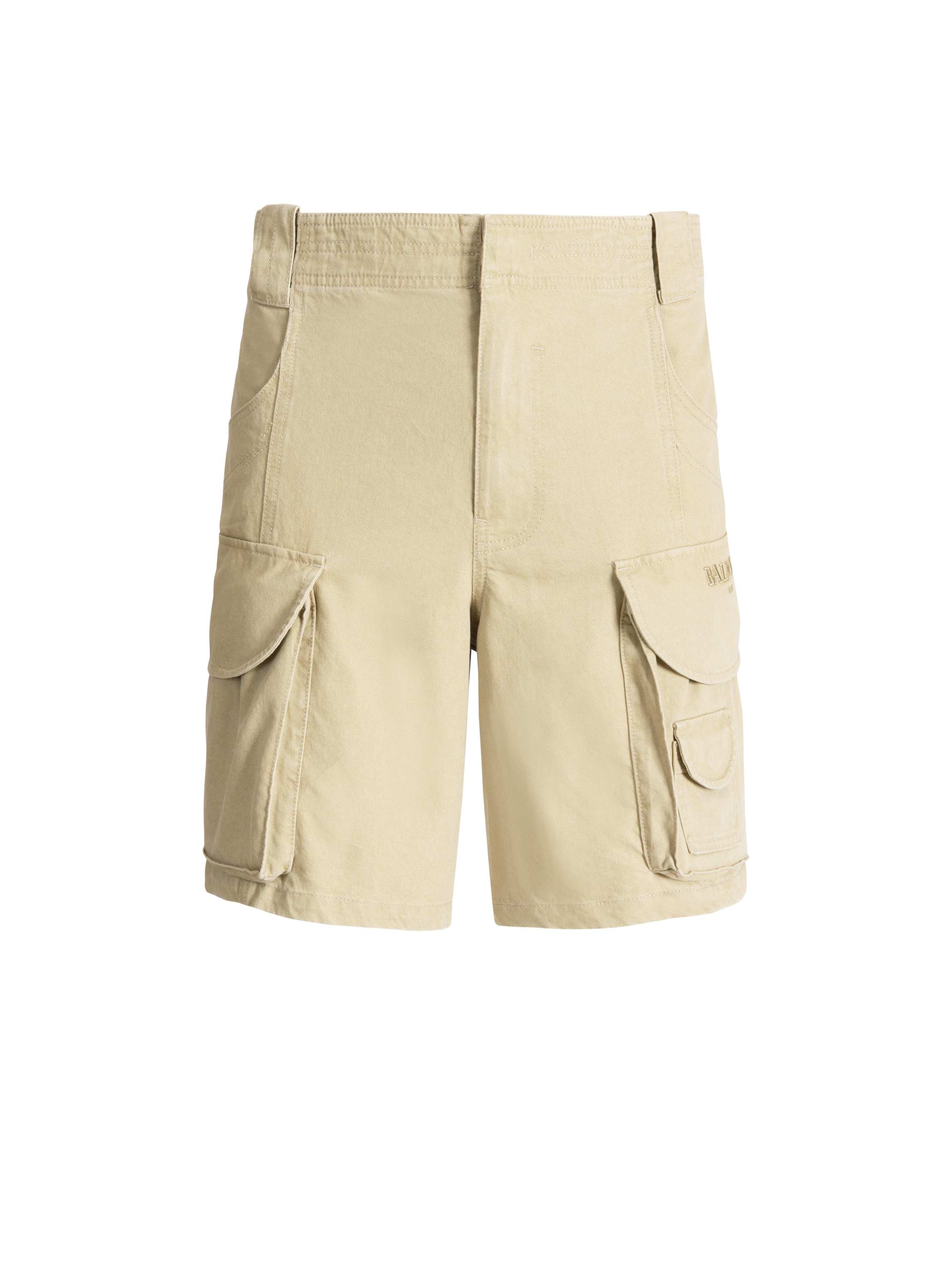 Balmain Cotton cargo Bermuda shorts