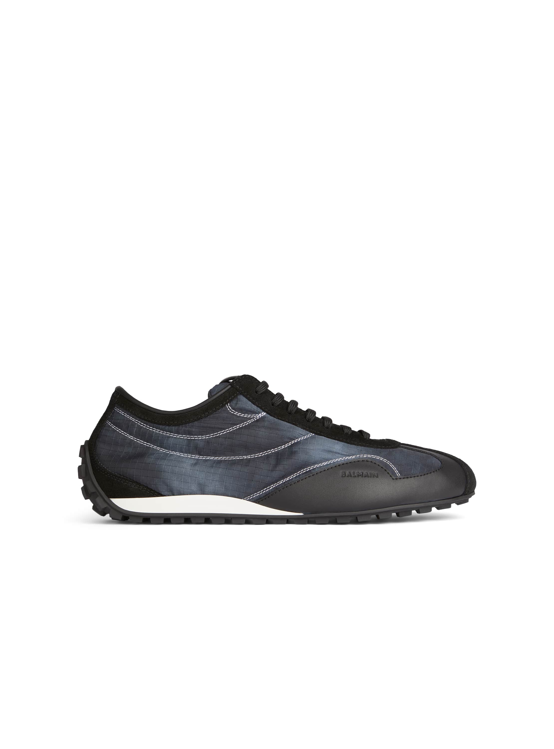 Balmain Racing Low sneakers in nylon and leather | Thumbnail 6