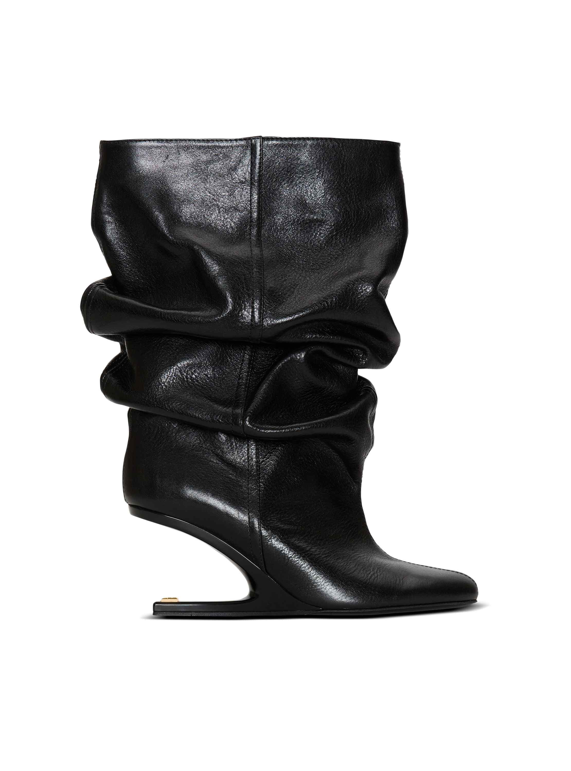 Balmain No Wedge textured leather ankle boots | Thumbnail 6 Balmain No Wedge textured leather ankle boots | Thumbnail 6
