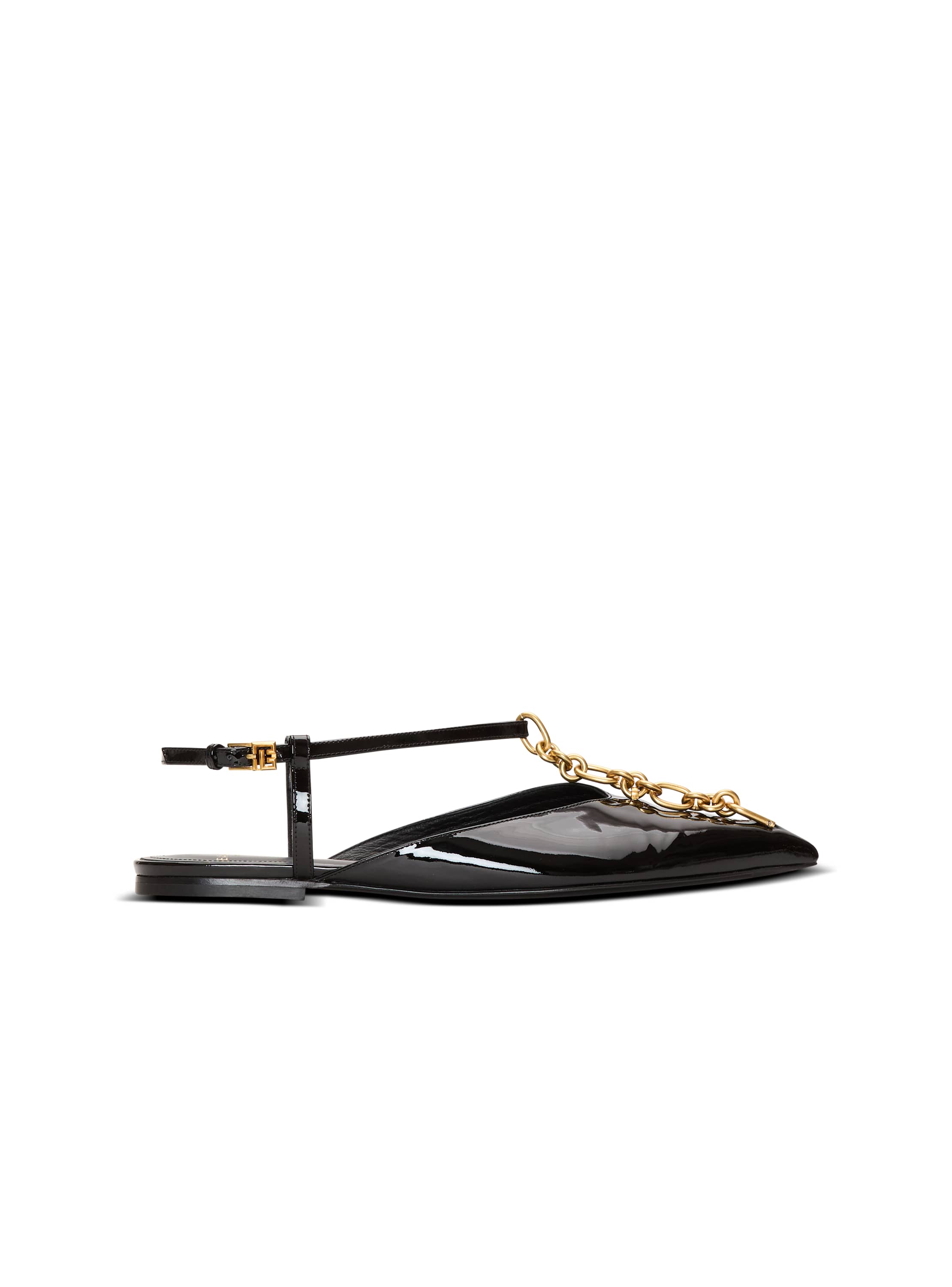Balmain Sync chain sandals in patent leather | Thumbnail 7 Balmain Sync chain sandals in patent leather | Thumbnail 7