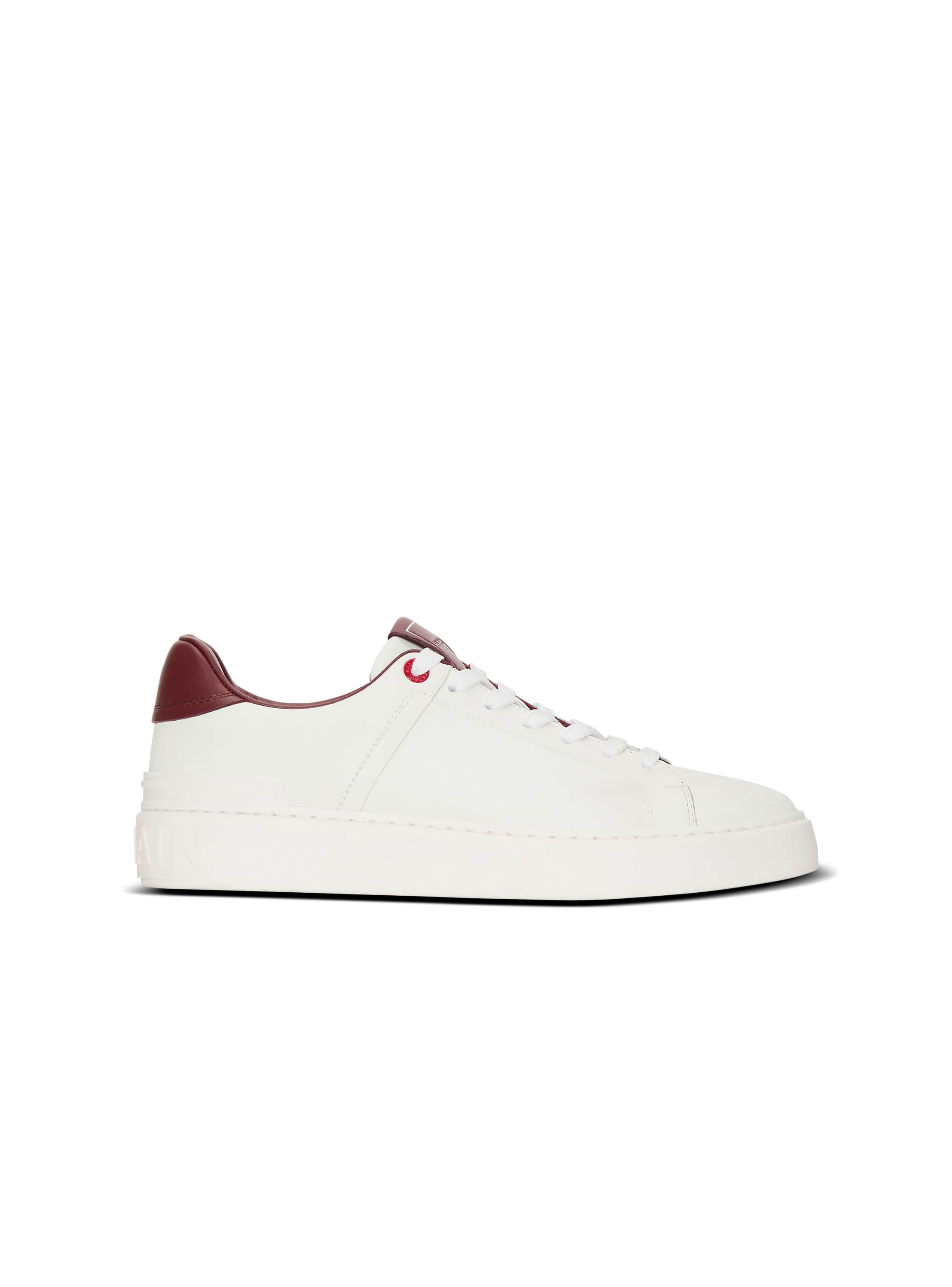 Balmain B-Court smooth leather sneakers